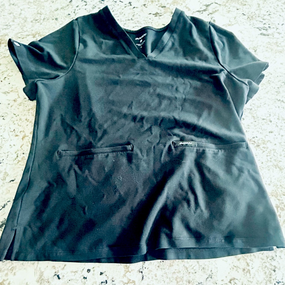 Jaanuu Black Fitted Short Sleeve Tee